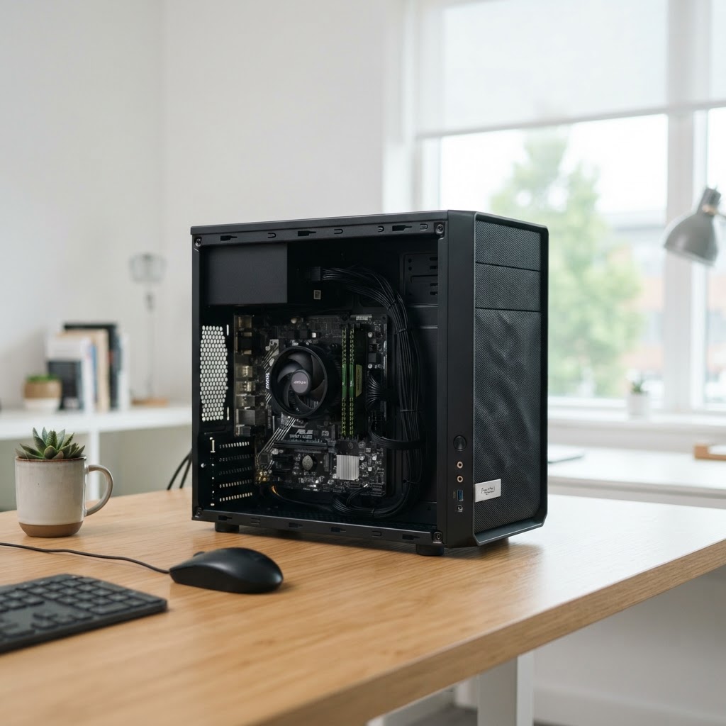 PC bureau entrée de gamme — configuration PC CoreForge
