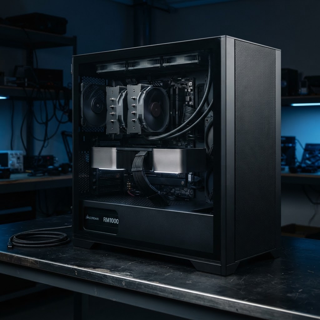 Station développement IA — configuration PC CoreForge
