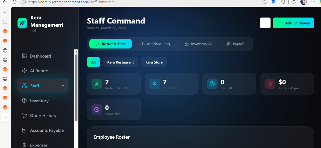 Staff Command