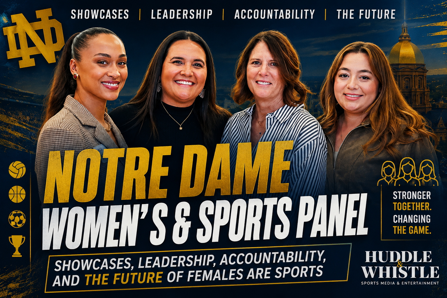 Notre Dame Women in Sports Panel Showcases Leadership, Accountability, and the Future of Female Athletics