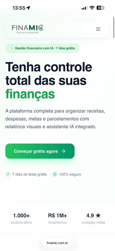 Finamic Mobile App