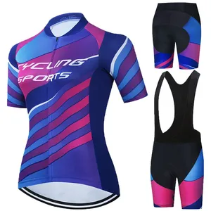 GKC Women's Breathable Cycling Set — Jersey & 3D Padded Shorts