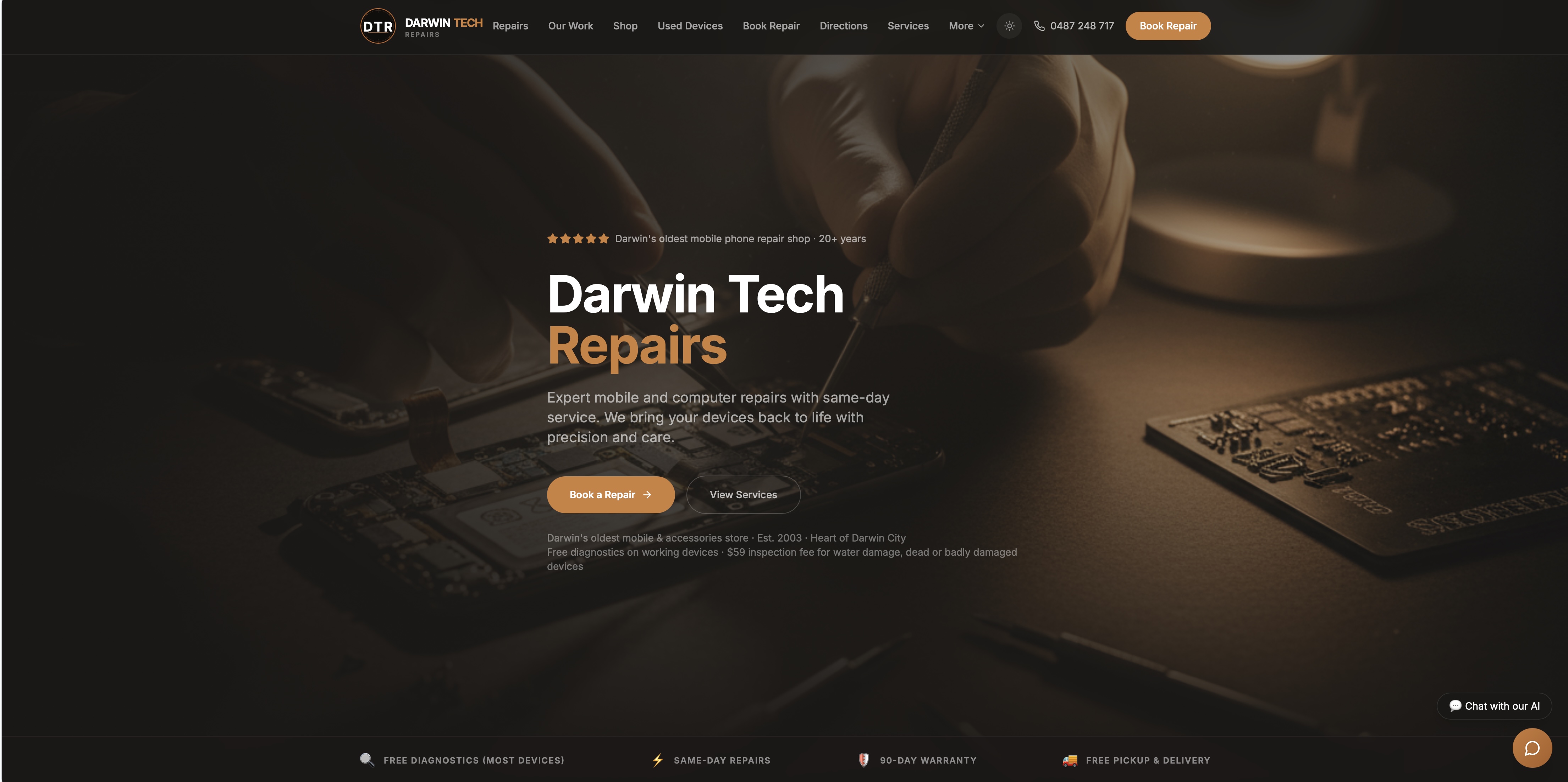 DTR template preview