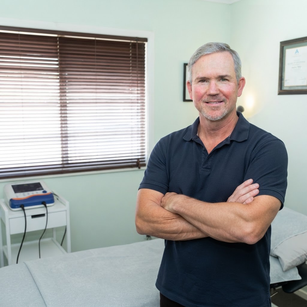 Dr Andy Hepke welcoming you to Northside Osteopathy in Aspley, North Brisbane