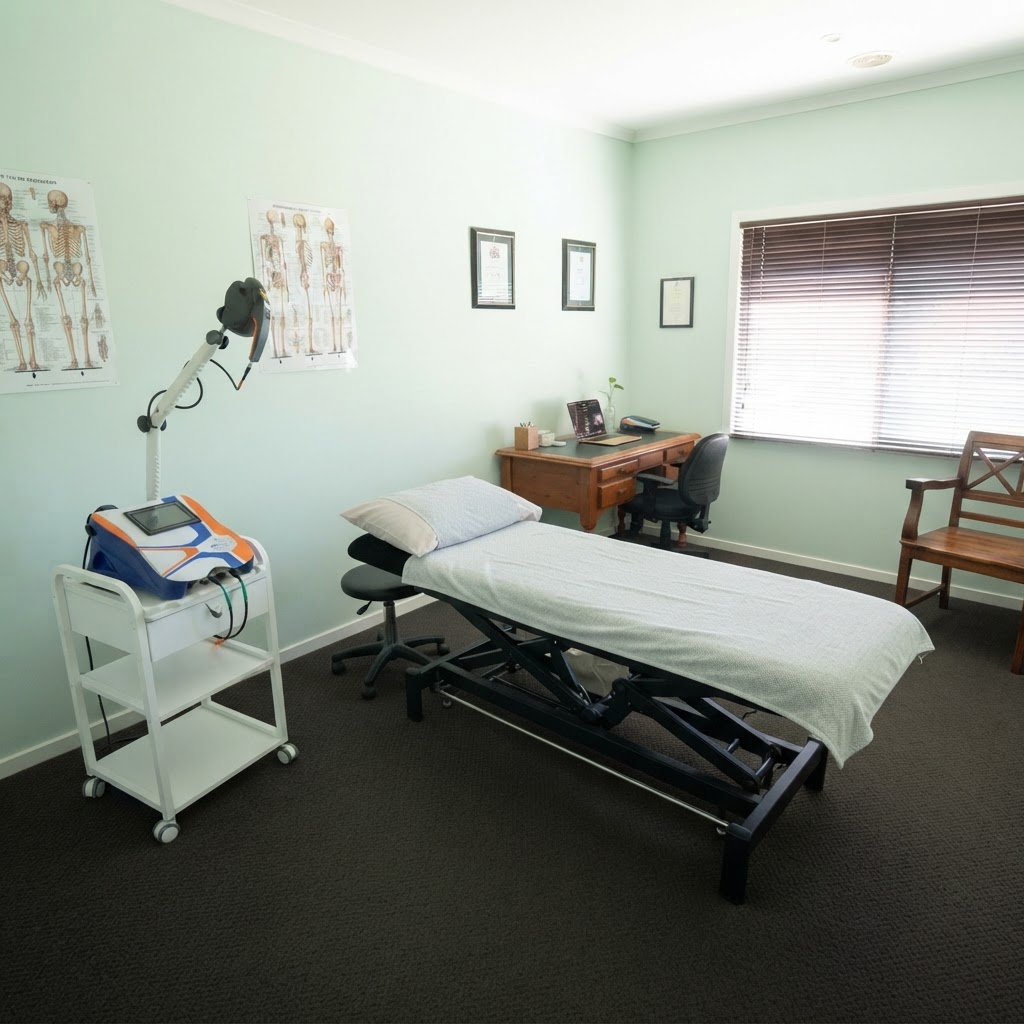 Osteopathy treatment room at Northside Osteopathy in Aspley, North Brisbane
