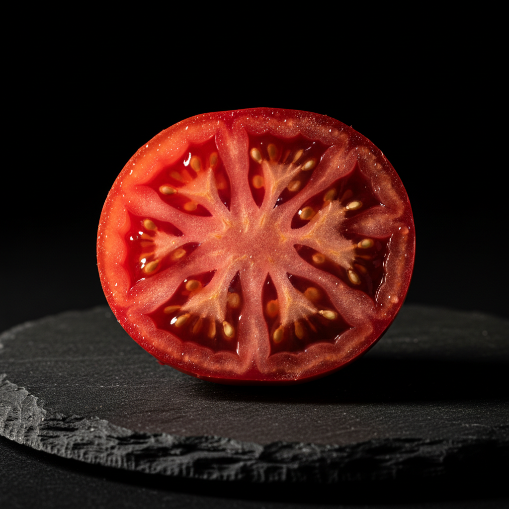 Tomate heirloom partido