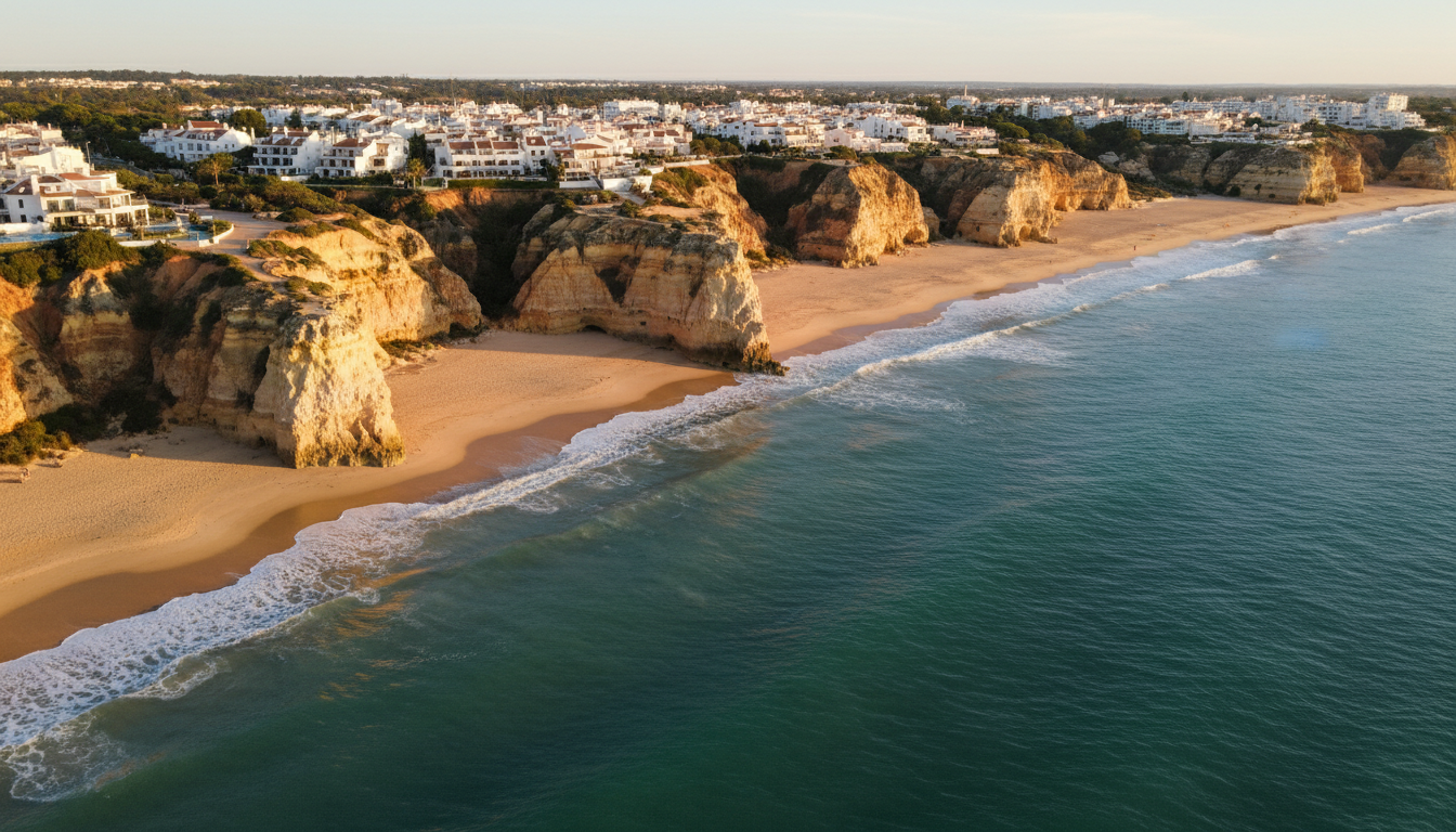 Vista aérea de Albufeira, Algarve