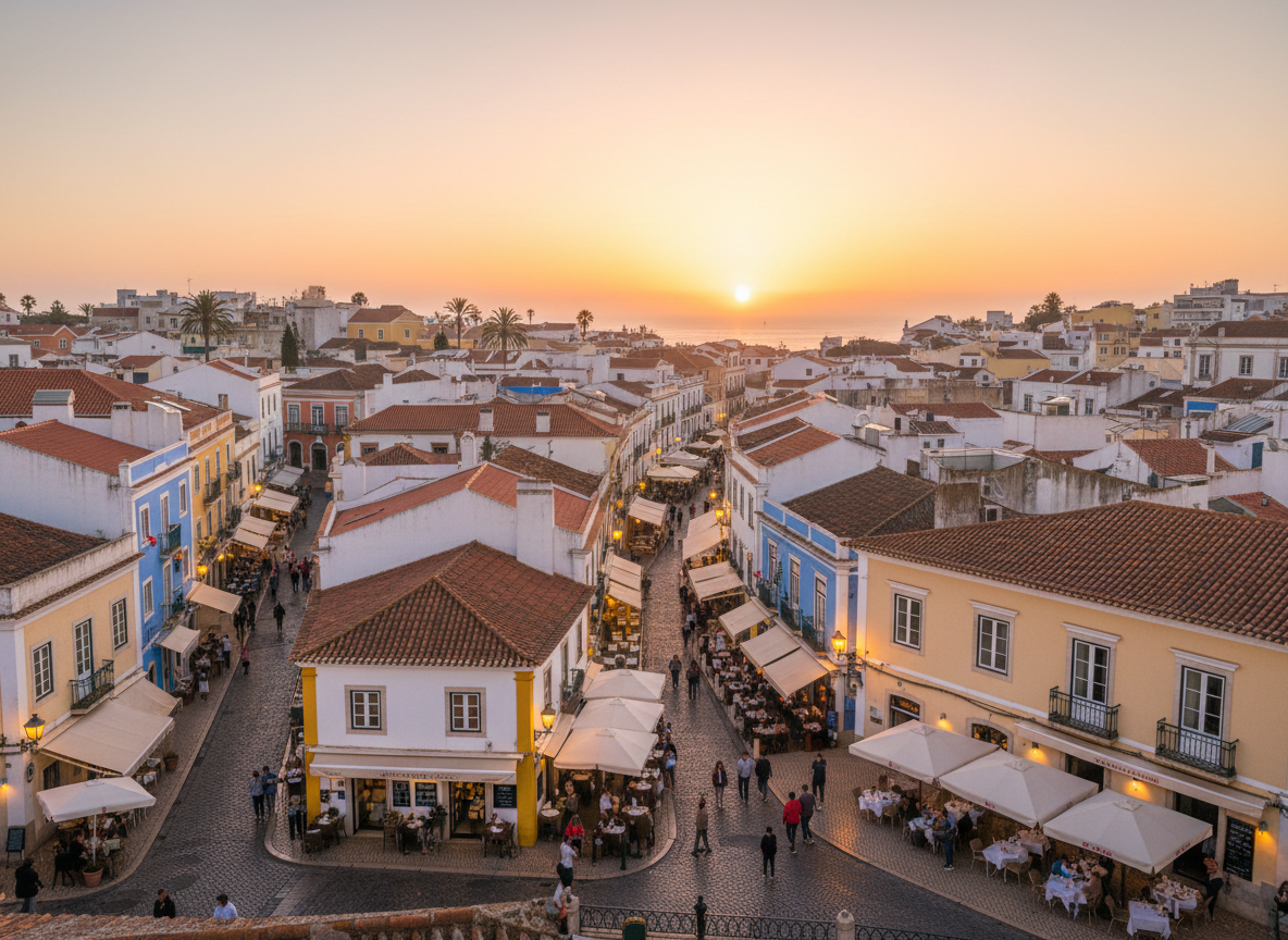 Centro histórico de Albufeira