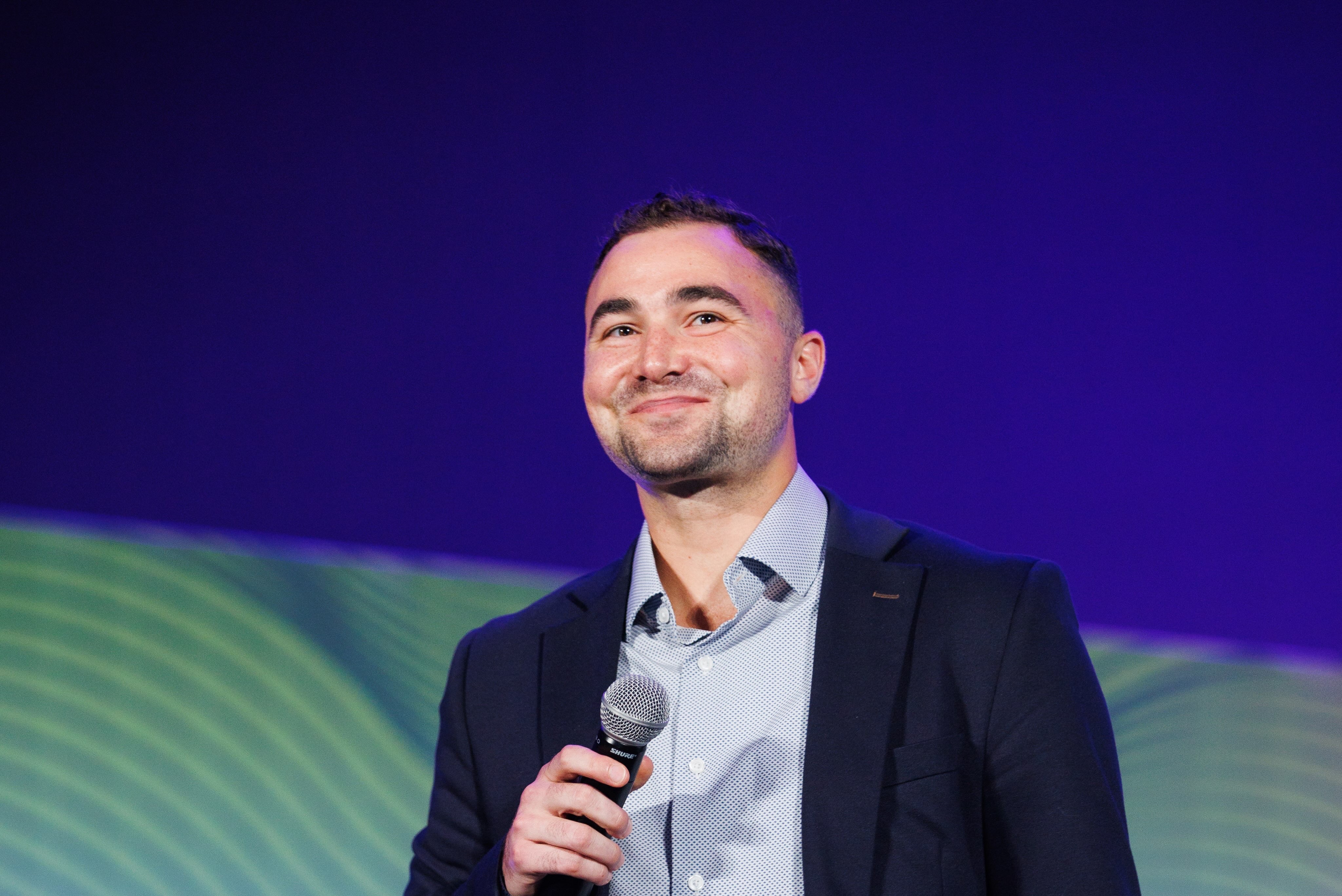 Dominic Zagara, curator and organizer of TEDxWaterStreet