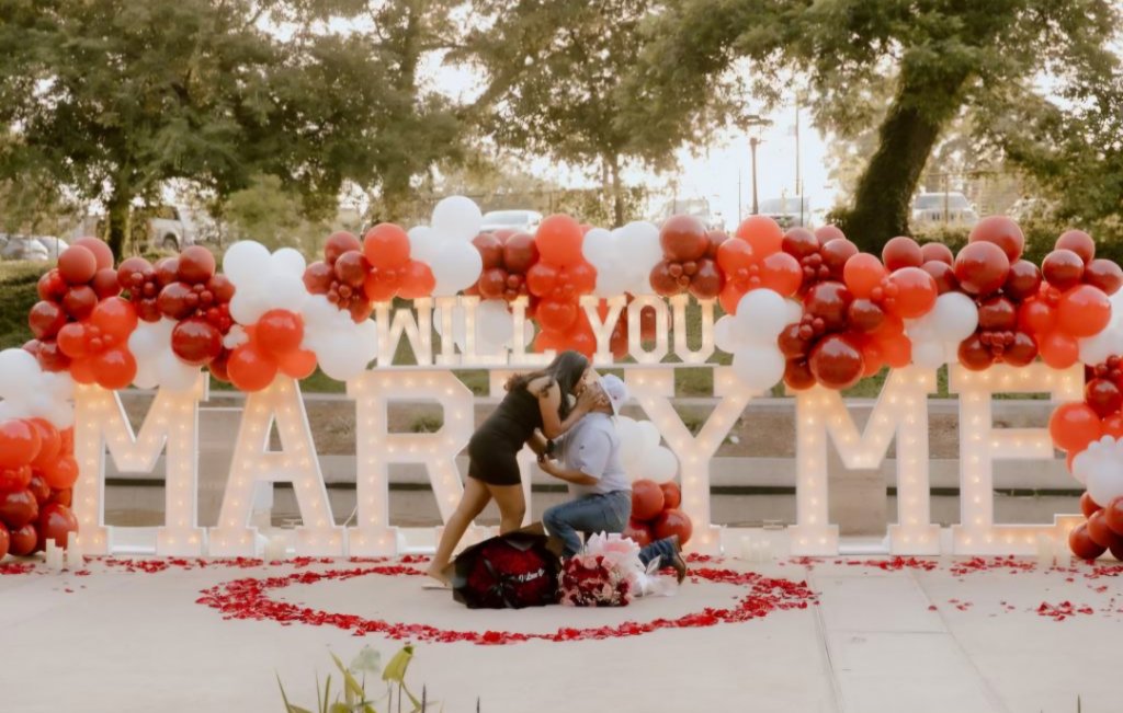 Marquee Light Up Letter Rental in San Antonio by Picnic at Tiffany's
