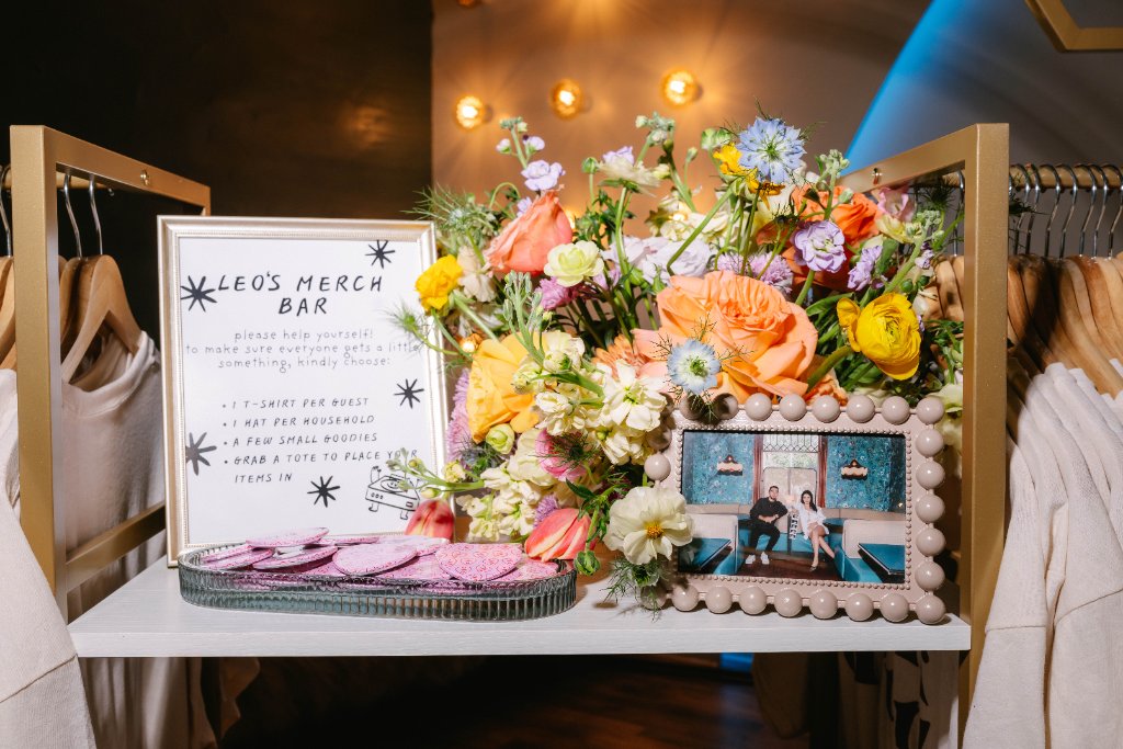 Vintage jazz event with piano and fringe lamp details