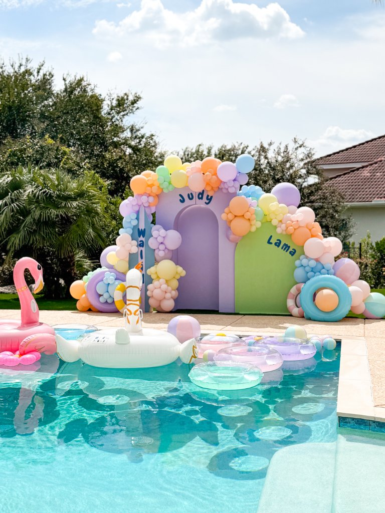 Pool & Outdoor Celebrations in San Antonio by Picnic at Tiffany's