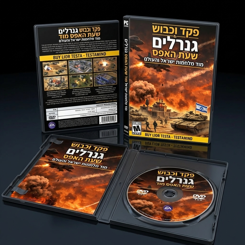 תיבת משחק — גנרלס שעת האפס מוד ישראל
