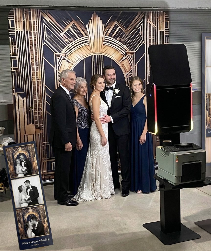 Traditional Photo Booth — Maximum Entertainment Tulsa wedding DJ services