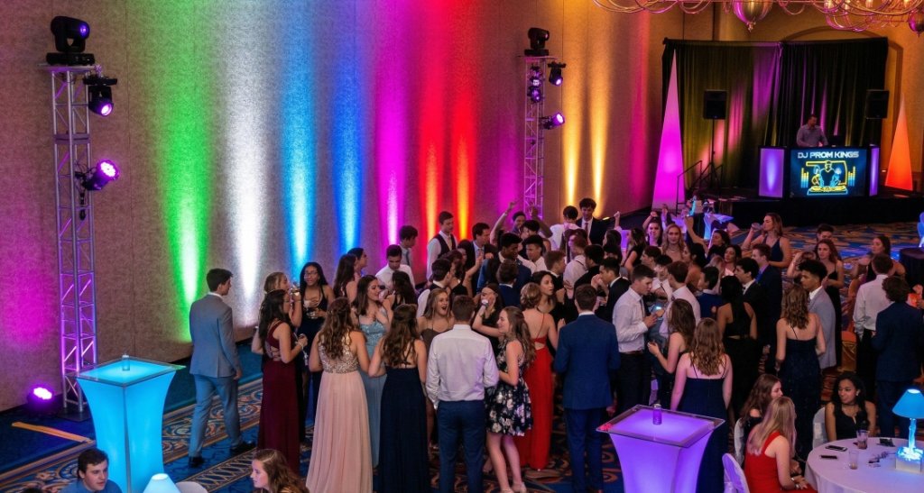 LED Uplighting — Maximum Entertainment Tulsa wedding DJ services