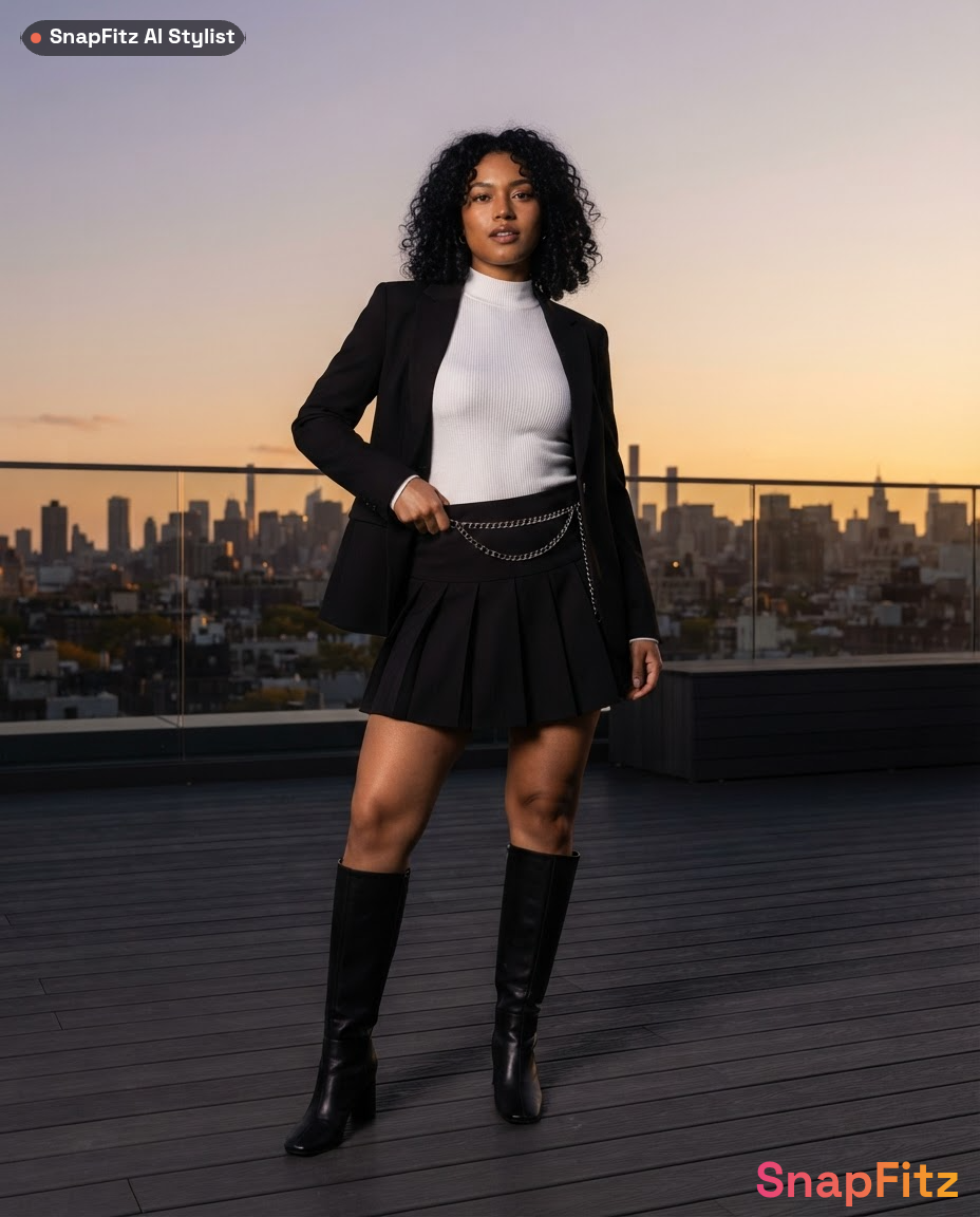 Business + Y2K Look