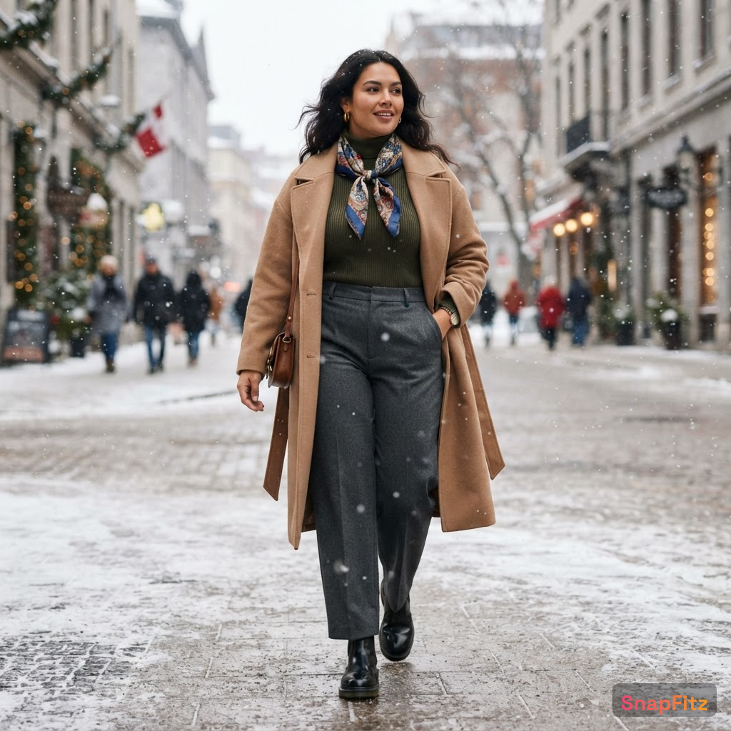 Vintage + Smart casual Look