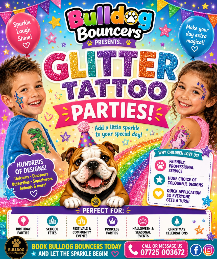 Glitter Tattoo Parties