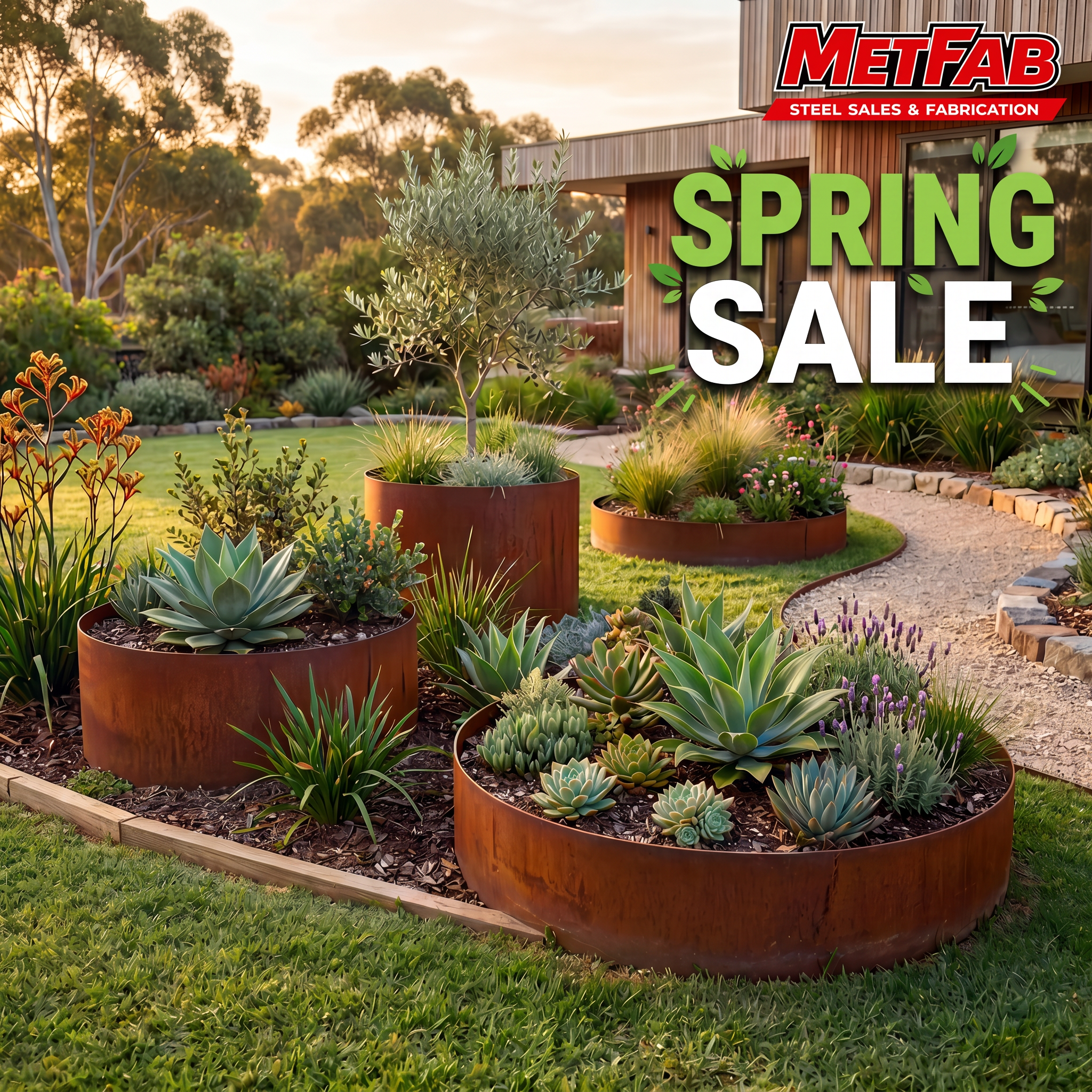 Corten Garden Ring