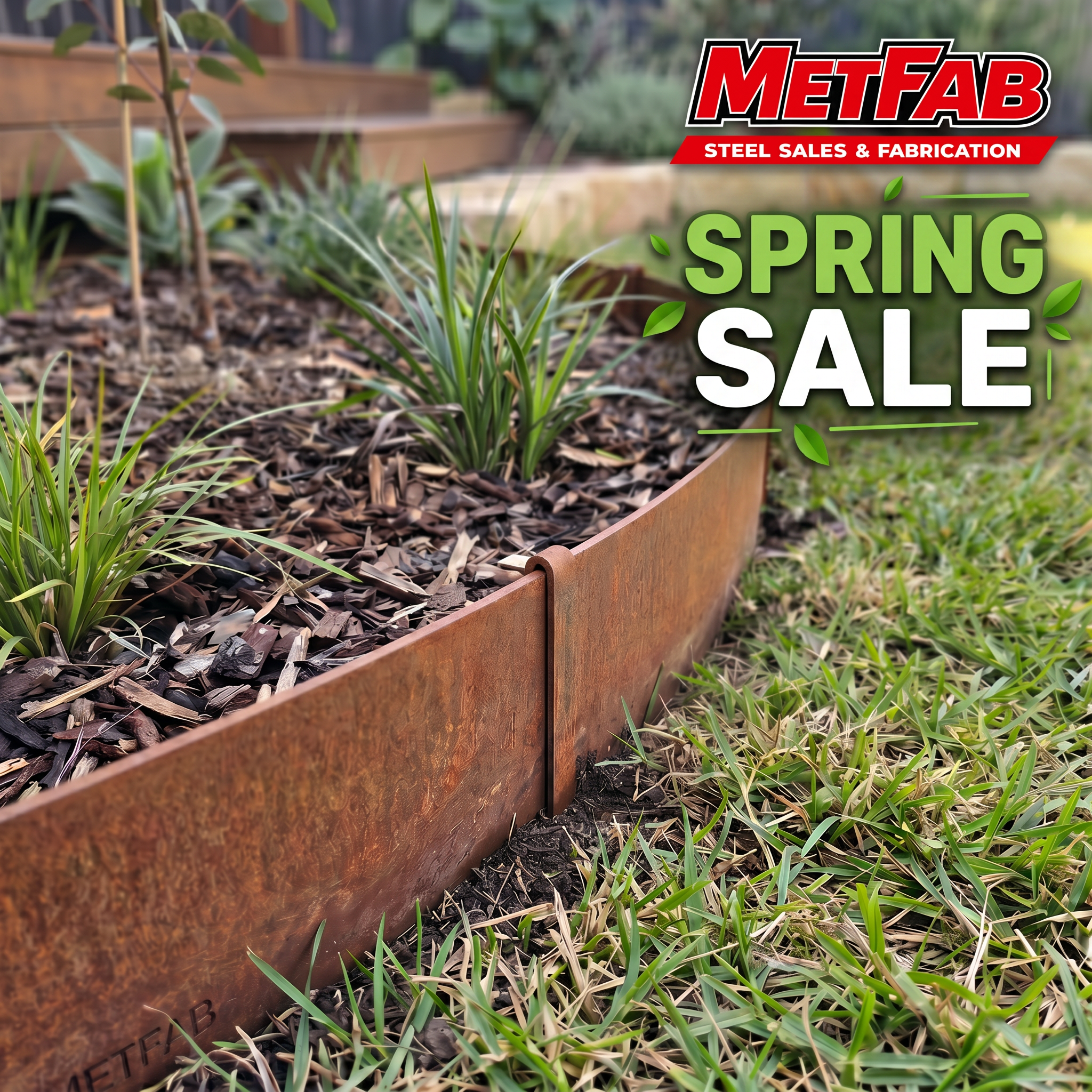 Corten Garden Edging