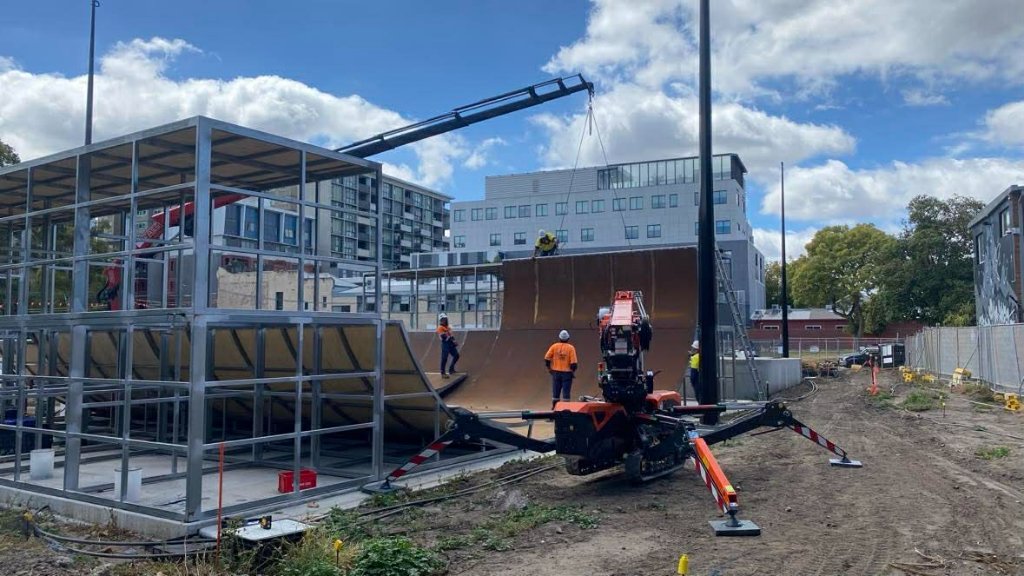 Skate Park - Being Built