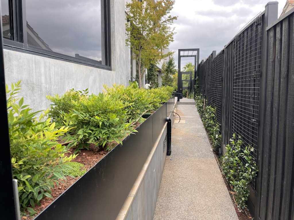 Powdercoated Backyard