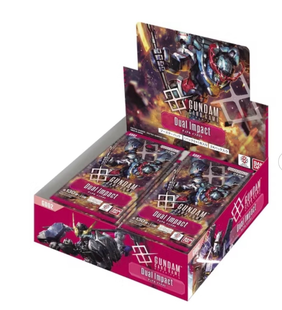 Gundam Card Game GD02 Dual Impact Booster Box [Japanese]