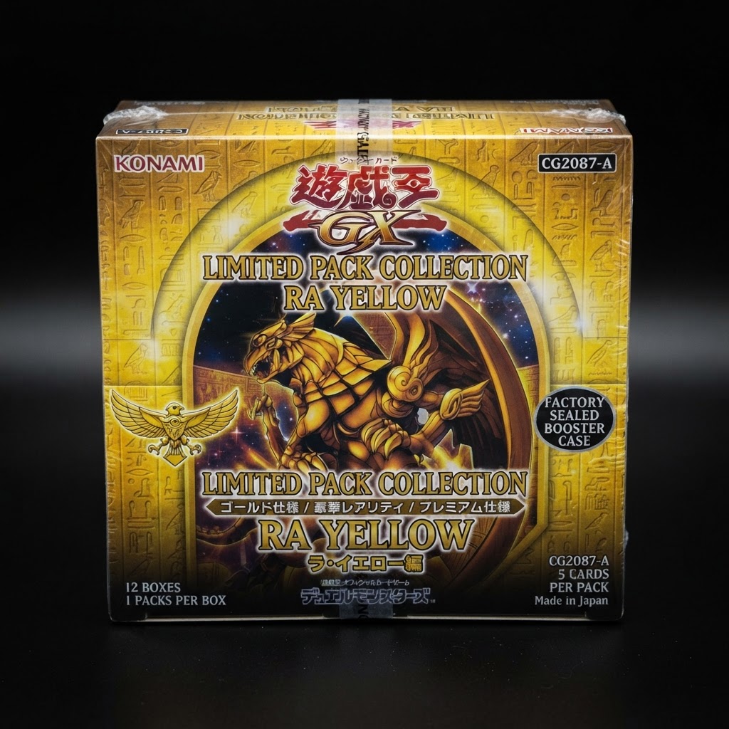 ra yellow booster box Yu-Gi-Oh! Official Card Game Duel Monsters Set Contents AVAILABLE NOWAVAILABLE NOWAVAILABLE NOW Limited