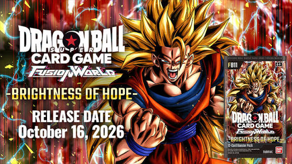Dragon Ball Super Card Game: Fusion World FB11 Brightness of Hope Booster Case