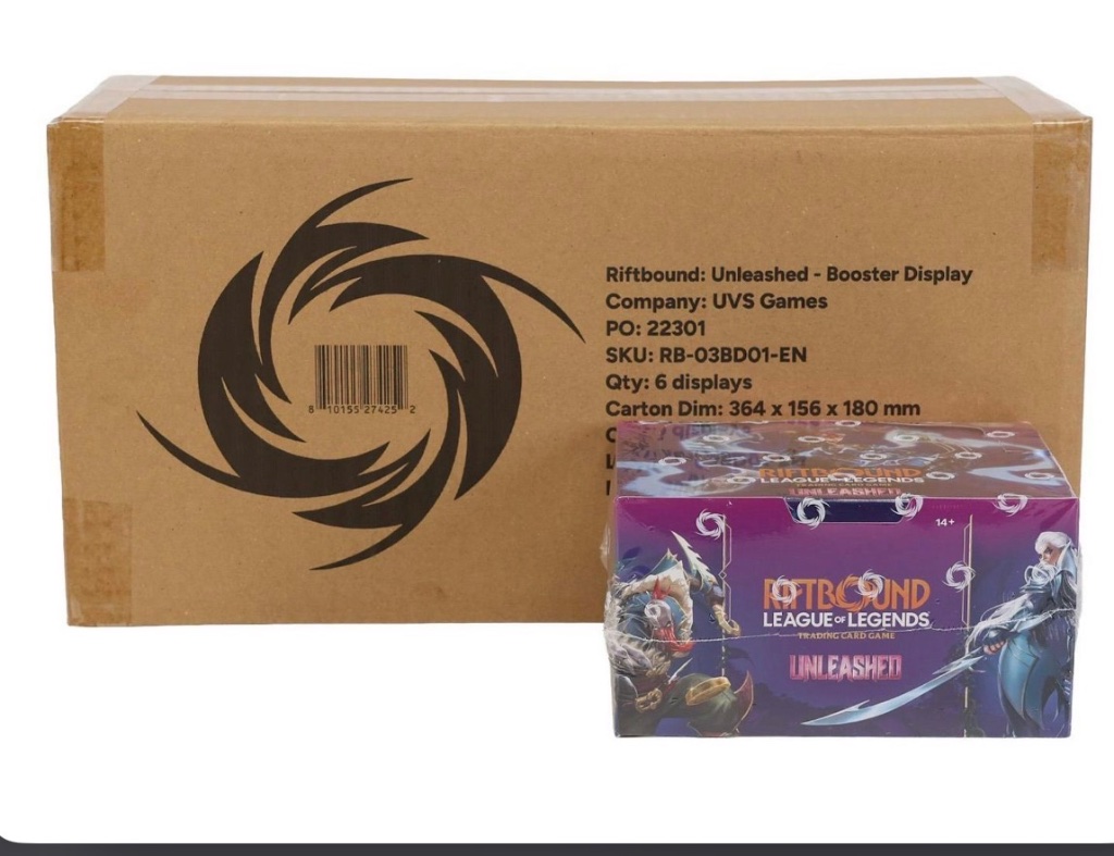 Riftbound Unleashed Booster Case (English)