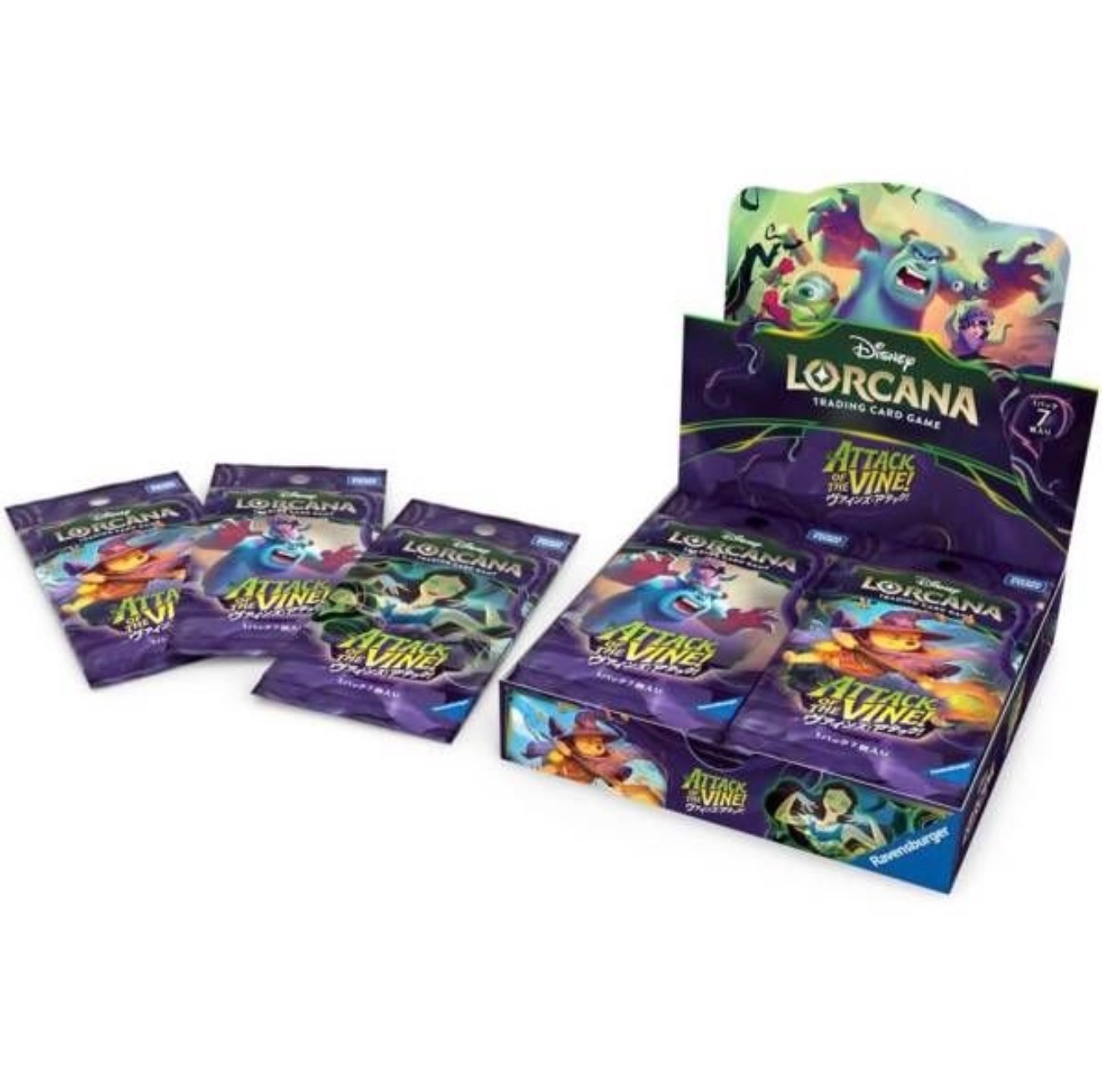 Disney Lorcana TCG (Japanese Ver.) Booster Pack Attack of the Vine!