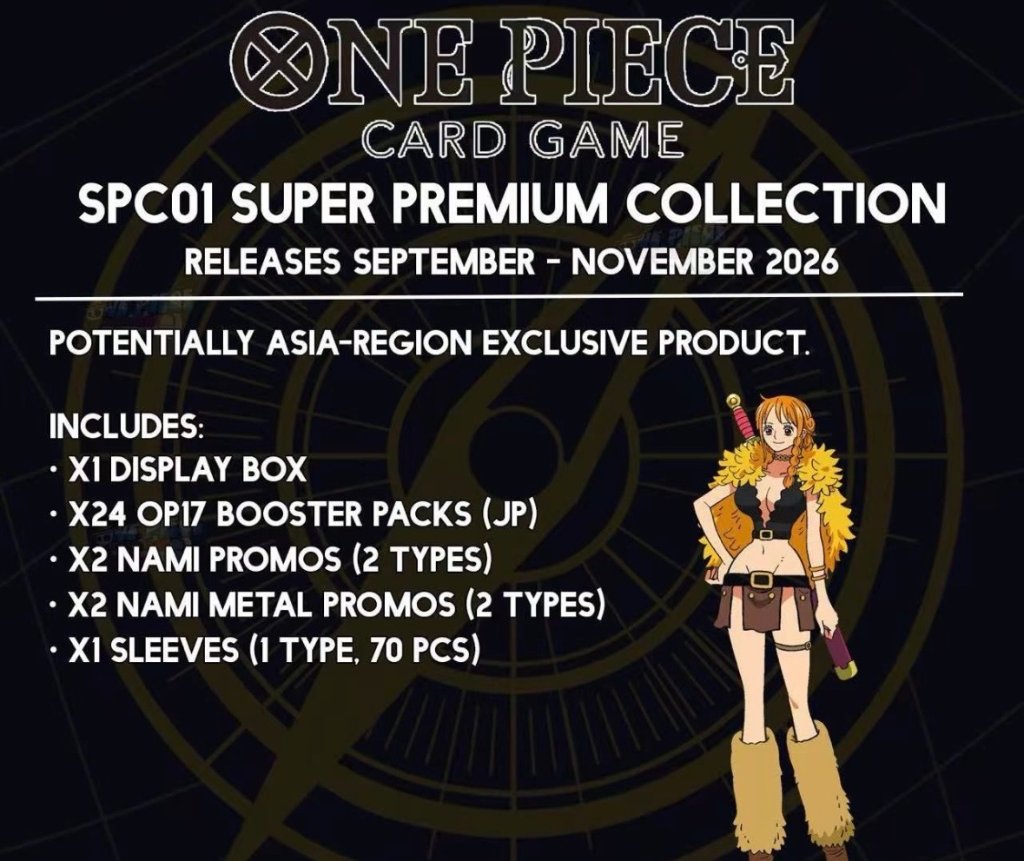 One Piece SPC01 Super Premium Collection Case