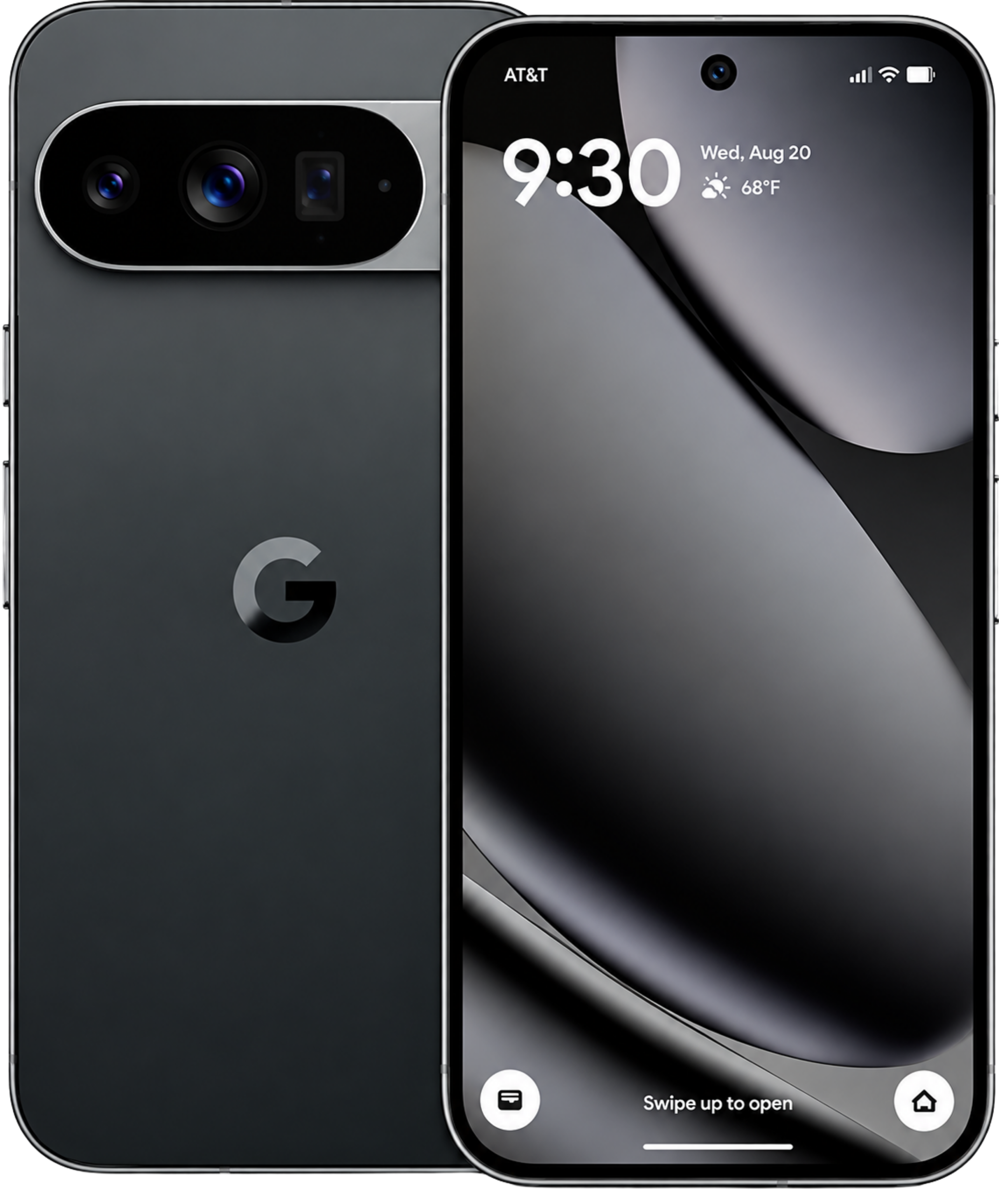 Google Pixel 10 — vista frontal y posterior