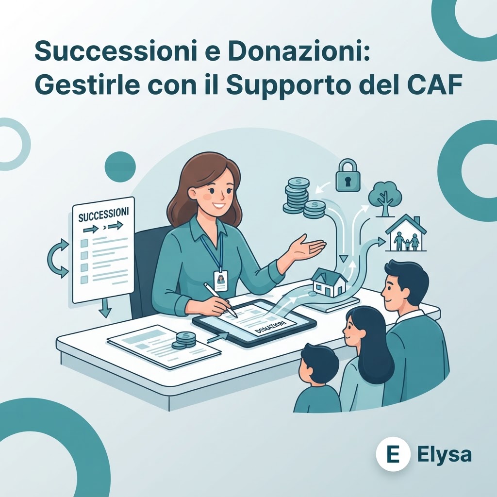 Successioni e Donazioni: Gestirle con il Supporto del CAF