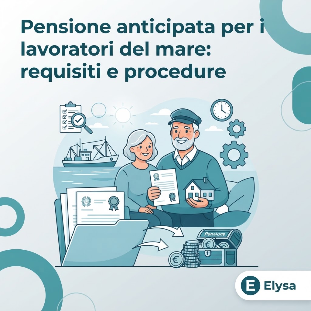 Pensione anticipata per i lavoratori del mare: requisiti e procedure