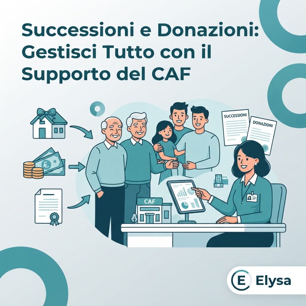 Successioni e Donazioni: Gestisci Tutto con il Supporto del CAF