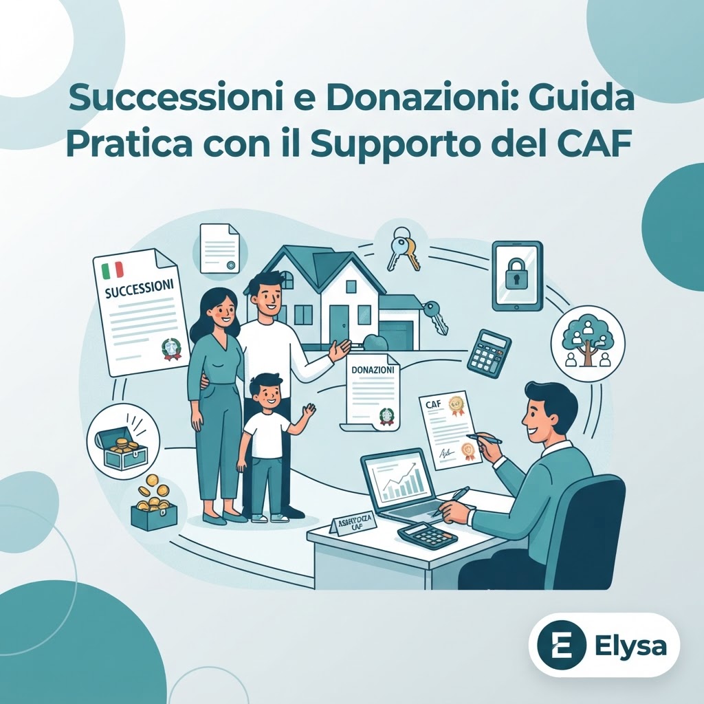 Successioni e Donazioni: Guida Pratica con il Supporto del CAF