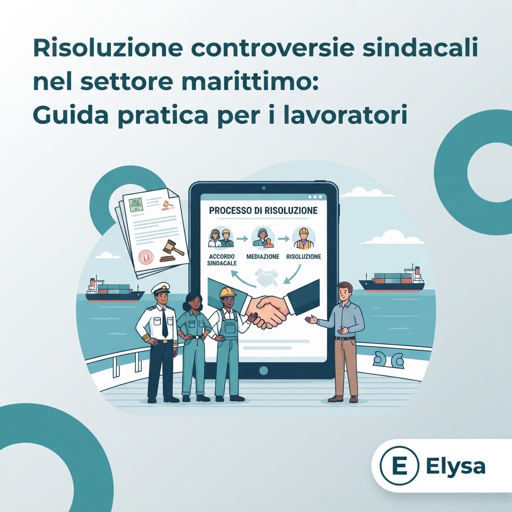 Risoluzione controversie sindacali nel settore marittimo: Guida pratica per i lavoratori