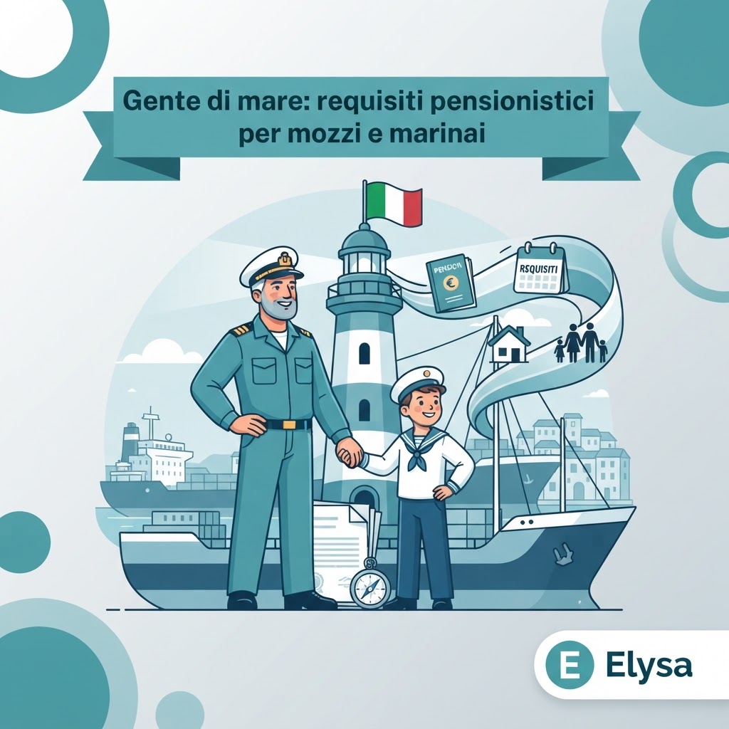 Gente di mare: requisiti pensionistici per mozzi e marinai