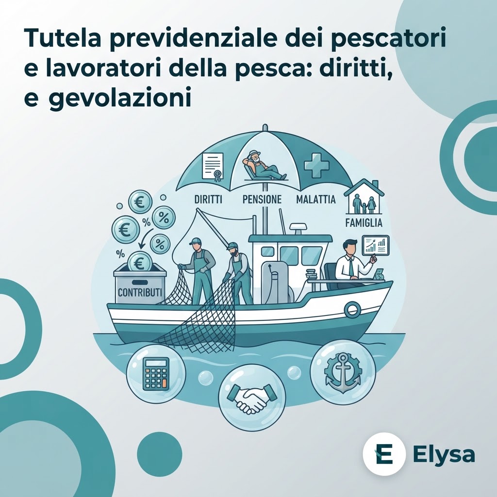 Tutela previdenziale dei pescatori e lavoratori della pesca: diritti, contributi e agevolazioni