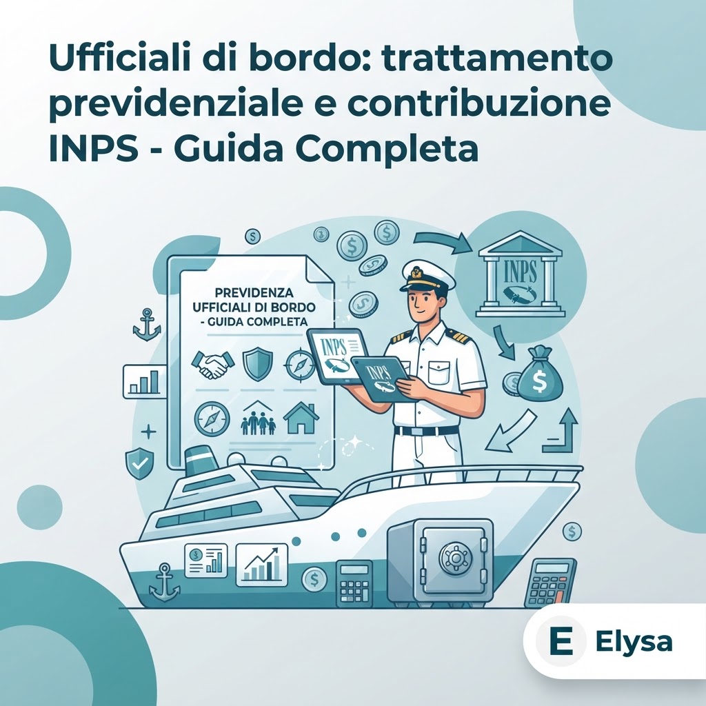 Ufficiali di bordo: trattamento previdenziale e contribuzione INPS - Guida Completa