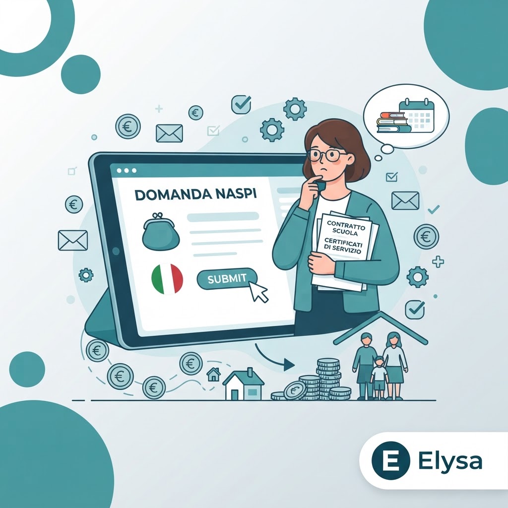 NASpI e precari della scuola: come presentare la domanda con Elysa