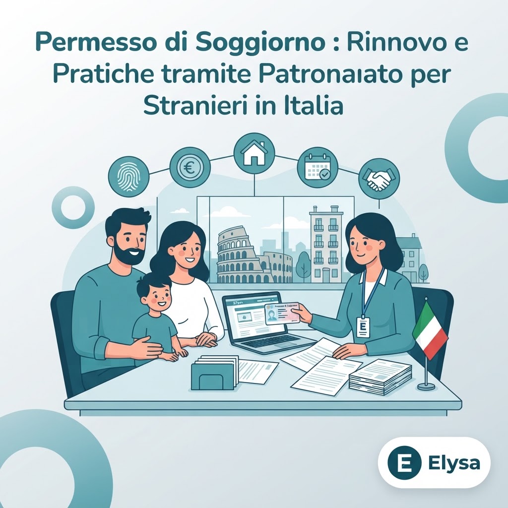 Permesso di Soggiorno: Rinnovo e Pratiche tramite Patronato per Stranieri in Italia