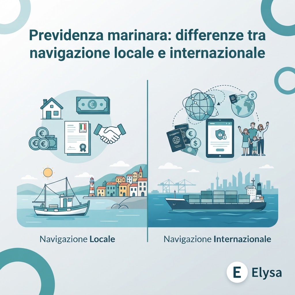Previdenza marinara: differenze tra navigazione locale e internazionale