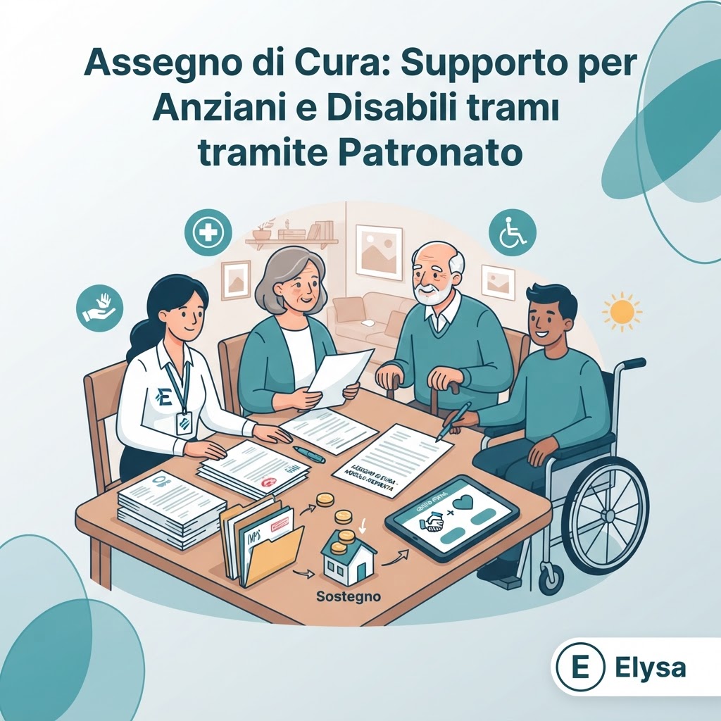 Assegno di Cura: Supporto per Anziani e Disabili tramite Patronato