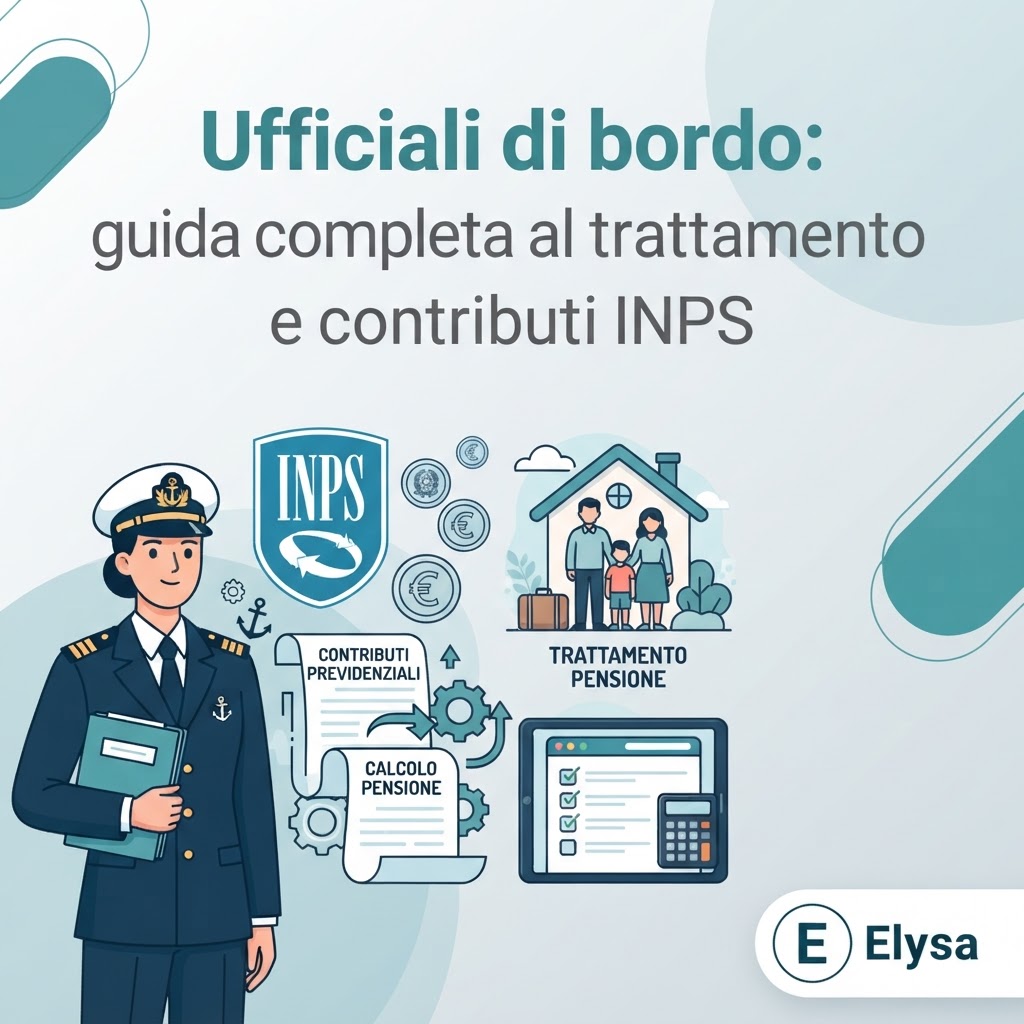 Ufficiali di bordo: guida completa al trattamento previdenziale e contributi INPS