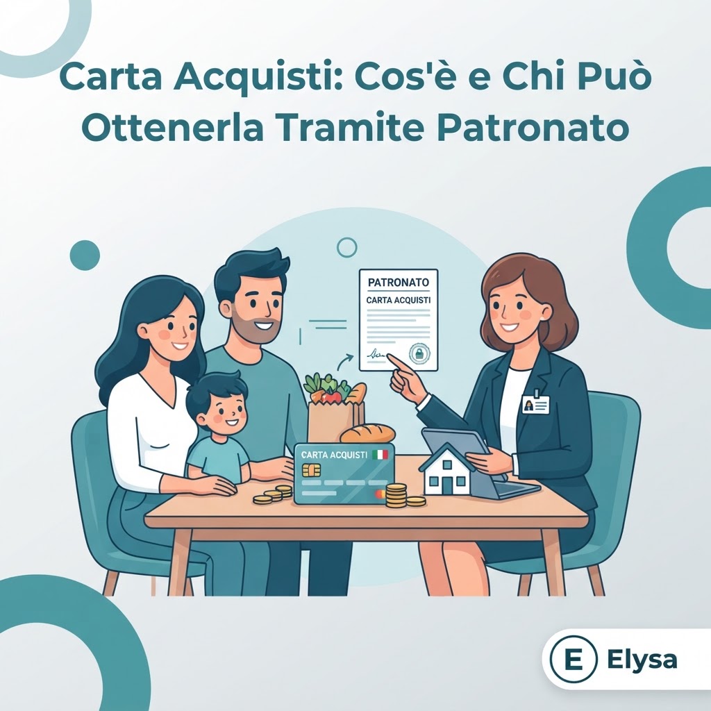 Carta Acquisti: Cos'è e Chi Può Ottenerla Tramite Patronato