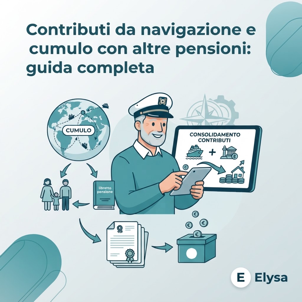 Contributi da navigazione e cumulo con altre pensioni: guida completa