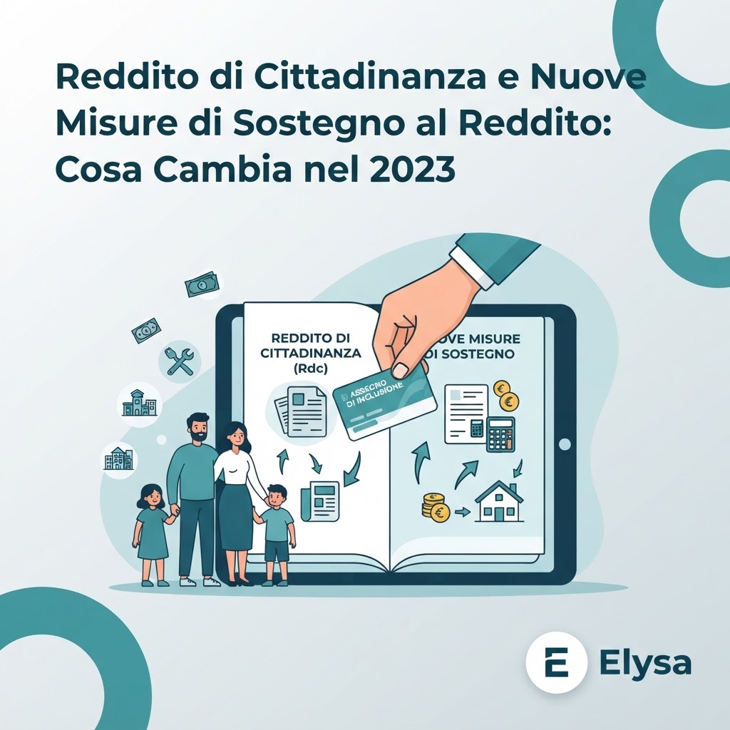 Reddito di Cittadinanza e Nuove Misure di Sostegno al Reddito: Cosa Cambia nel 2023