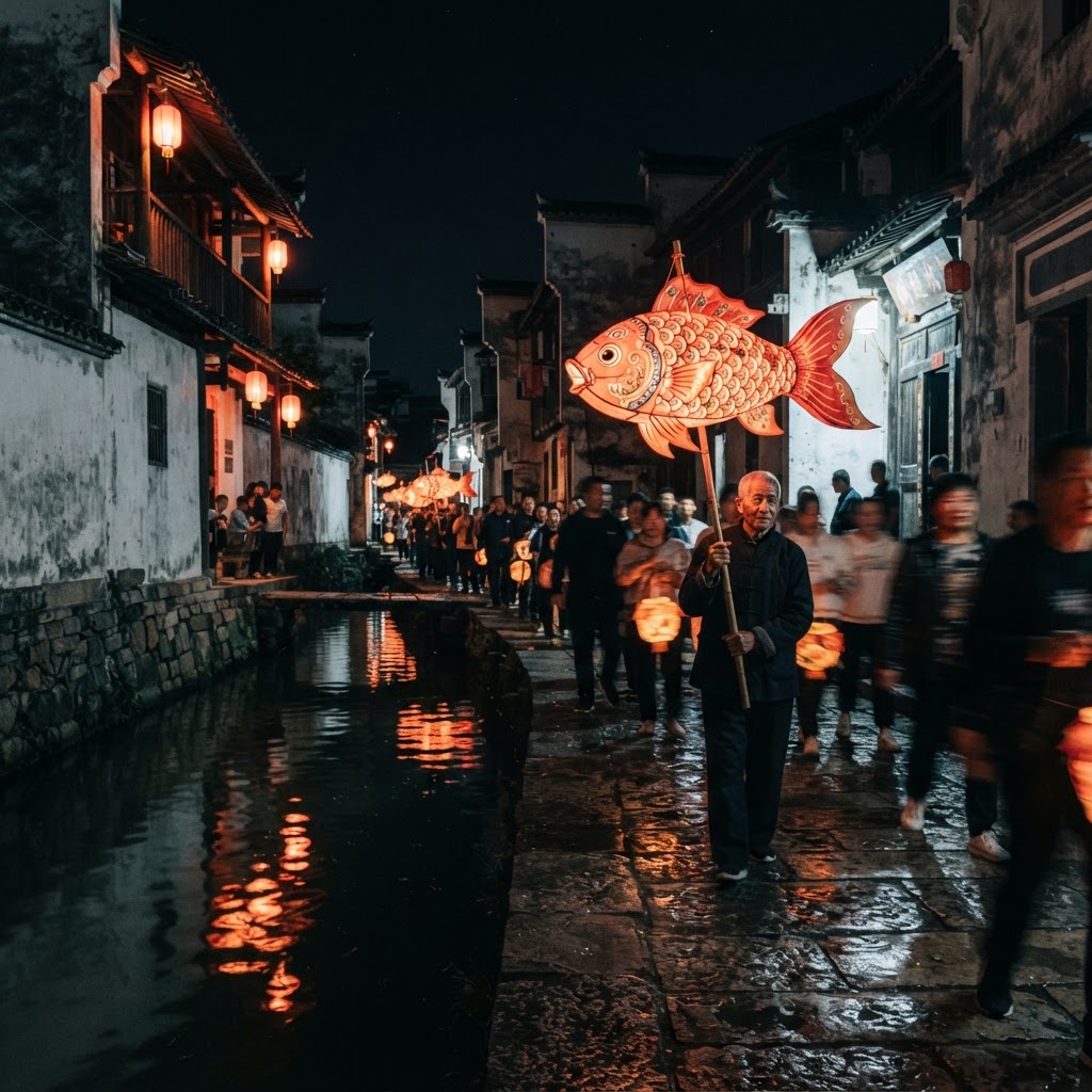 Huizhou Fish Lantern Making